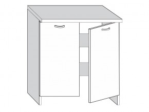9.700.716 Шкаф-стол МДФ для стиральной машины  на 700 (ПВХ) в Миассе - miass.magazinmebel.ru | фото