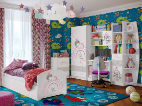 Детская комната Юниор-2 Принцесса 1 в Миассе - miass.magazinmebel.ru | фото