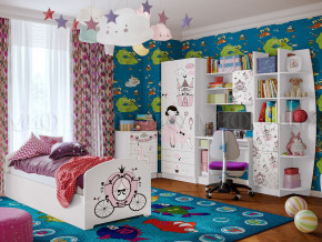 Детская комната Юниор-2 Принцесса в Миассе - miass.magazinmebel.ru | фото