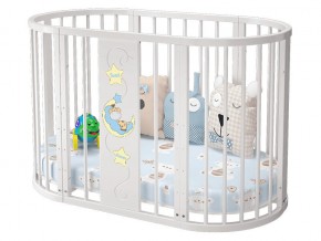 Детская кроватка белая Эстель в Миассе - miass.magazinmebel.ru | фото