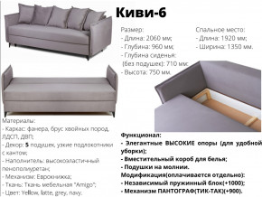 Диван Киви-6 ВМ в Миассе - miass.magazinmebel.ru | фото - изображение 2