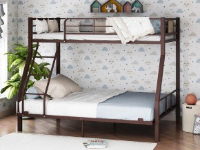 Двухъярусная кровать Гранада-1 140 Коричневый в Миассе - miass.magazinmebel.ru | фото