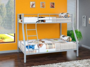 Двухъярусная кровать Гранада 1 Серая в Миассе - miass.magazinmebel.ru | фото