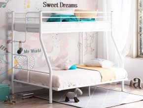 Двухъярусная кровать Гранада-3 140 белый в Миассе - miass.magazinmebel.ru | фото