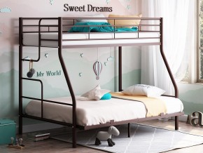 Двухъярусная кровать Гранада-3 140 коричневый в Миассе - miass.magazinmebel.ru | фото