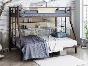 Двухъярусная кровать Гранада П 140 коричневый в Миассе - miass.magazinmebel.ru | фото