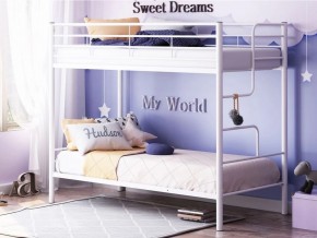 Двухъярусная кровать Севилья-4 белый в Миассе - miass.magazinmebel.ru | фото
