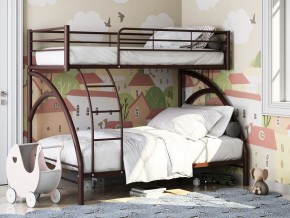 Двухъярусная кровать Виньола 2 Коричневая в Миассе - miass.magazinmebel.ru | фото