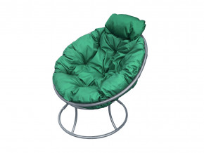 Кресло Папасан мини без ротанга зелёная подушка в Миассе - miass.magazinmebel.ru | фото