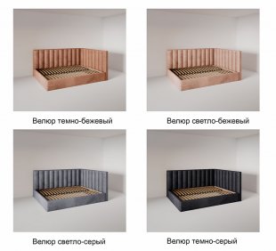 Кровать Вертикаль угловая 1.8 м с подъемным механизмом в Миассе - miass.magazinmebel.ru | фото - изображение 7