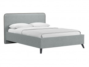 Кровать 140 Миа Купер 18 серый в Миассе - miass.magazinmebel.ru | фото