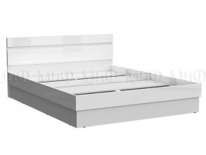 Кровать 1400 Челси Белый глянец в Миассе - miass.magazinmebel.ru | фото