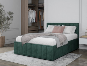 Кровать 1400 Лана зеленый велюр в Миассе - miass.magazinmebel.ru | фото