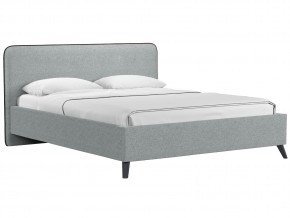 Кровать 160 Миа Купер 18 серый в Миассе - miass.magazinmebel.ru | фото
