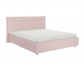 Кровать Альба 1600 велюр нежно-розовый в Миассе - miass.magazinmebel.ru | фото