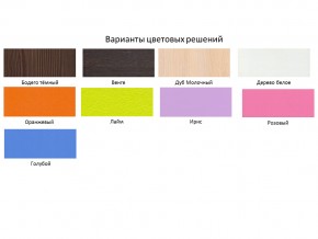 Кровать чердак Малыш 80х180 бодега с фасадом для рисования феритейл в Миассе - miass.magazinmebel.ru | фото - изображение 2