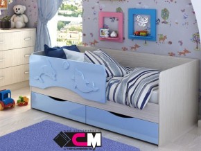 Кровать детская Алиса КР 812 голубая 1600 в Миассе - miass.magazinmebel.ru | фото