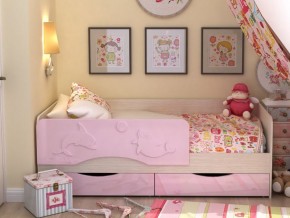 Кровать детская Алиса КР 812 розовая 1600 в Миассе - miass.magazinmebel.ru | фото