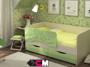 Кровать детская Алиса КР 812 зеленая 1600 в Миассе - miass.magazinmebel.ru | фото