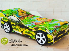 Кровать детская машина Хаки в Миассе - miass.magazinmebel.ru | фото - изображение 2