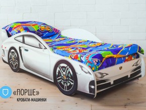 Кровать детская машинка Порше в Миассе - miass.magazinmebel.ru | фото