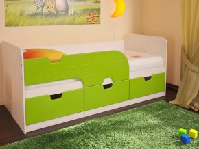 Кровать детская Минима лайм в Миассе - miass.magazinmebel.ru | фото