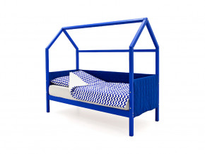 Кровать-домик мягкий Svogen синий в Миассе - miass.magazinmebel.ru | фото