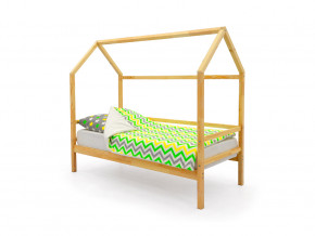 Кровать-домик Svogen натура без покрытия в Миассе - miass.magazinmebel.ru | фото - изображение 1