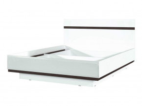 Кровать двойная Соло 1600 Белый в Миассе - miass.magazinmebel.ru | фото - изображение 1