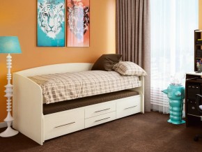 Кровать двухъярусная Адель 5 вудлайн кремовый в Миассе - miass.magazinmebel.ru | фото