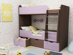 Кровать двухъярусная Малыш двойняшка бодега-ирис в Миассе - miass.magazinmebel.ru | фото - изображение 1