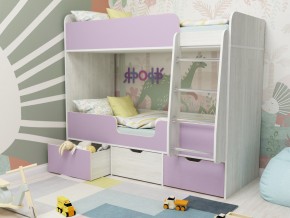 Кровать двухъярусная Малыш двойняшка винтерберг-ирис в Миассе - miass.magazinmebel.ru | фото