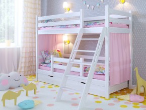 Кровать двухъярусная Сонечка с наклонной лестницей и ящиками в Миассе - miass.magazinmebel.ru | фото - изображение 6