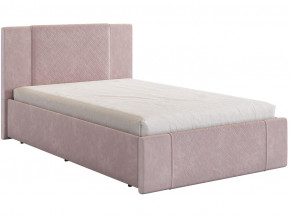 Кровать Хлоя 1200 велюр нежно-розовый в Миассе - miass.magazinmebel.ru | фото - изображение 1