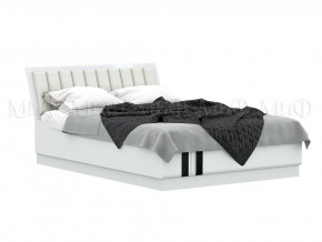Кровать Магнолия 1600 с подъемным механизмом белый в Миассе - miass.magazinmebel.ru | фото