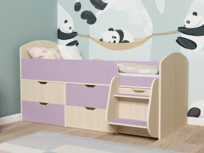 Кровать Малыш-7 Дуб-Ирис в Миассе - miass.magazinmebel.ru | фото