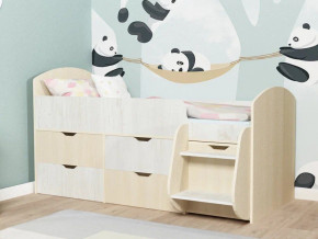 Кровать Малыш-7 Дуб-Винтерберг в Миассе - miass.magazinmebel.ru | фото - изображение 1