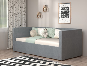 Кровать мягкая с подъёмным механизмом арт. 030 серый в Миассе - miass.magazinmebel.ru | фото