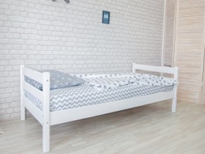 Кровать одноярусная Сонечка белая в Миассе - miass.magazinmebel.ru | фото