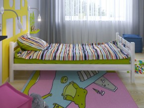 Кровать одноярусная Сонечка белая в Миассе - miass.magazinmebel.ru | фото - изображение 5