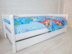 Кровать одноярусная Сонечка с большим бортом и ящиками в Миассе - miass.magazinmebel.ru | фото