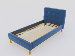 Кровать Пайли 900 синий в Миассе - miass.magazinmebel.ru | фото - изображение 1