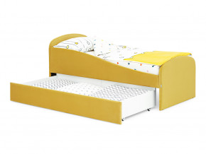 Кровать с ящиком Letmo горчичный (велюр) в Миассе - miass.magazinmebel.ru | фото - изображение 8