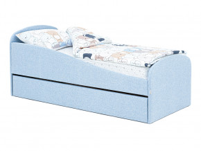 Кровать с ящиком Letmo небесный (рогожка) в Миассе - miass.magazinmebel.ru | фото - изображение 11