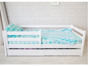 Кровать Сонечка с большим и малым бортом и ящиками в Миассе - miass.magazinmebel.ru | фото