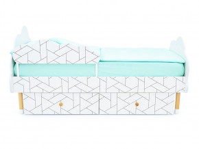 Кровать Stumpa Облако бортик и ящики рисунок Мозаика в Миассе - miass.magazinmebel.ru | фото - изображение 4