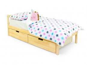Кровать Svogen classic с ящиками натура без покрытия в Миассе - miass.magazinmebel.ru | фото - изображение 1