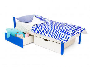 Кровать Svogen classic с ящиками сине-белый в Миассе - miass.magazinmebel.ru | фото - изображение 3