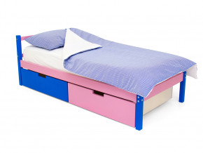 Кровать Svogen classic с ящиками синий-лаванда в Миассе - miass.magazinmebel.ru | фото