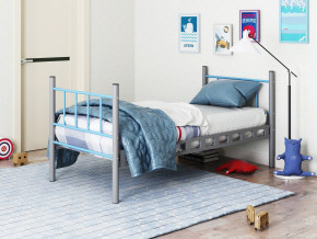 Кровать-трансформер Мальта серый с голубым в Миассе - miass.magazinmebel.ru | фото - изображение 4